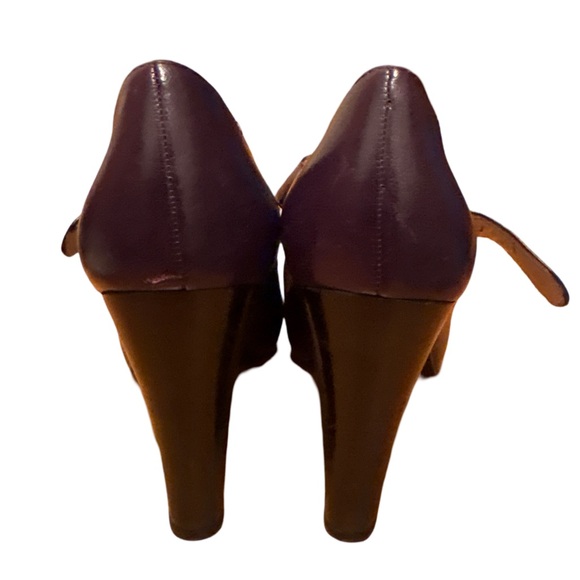 Franco Sarto leather Mary Jane’s heels - size 7 - Picture 3 of 9